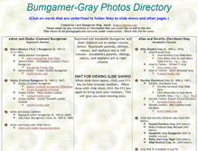 Tablet Screenshot of bumgarnergray.com